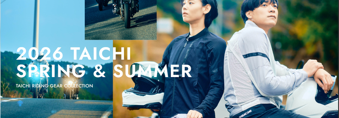 TAICHI Riding Wear 2026 SS